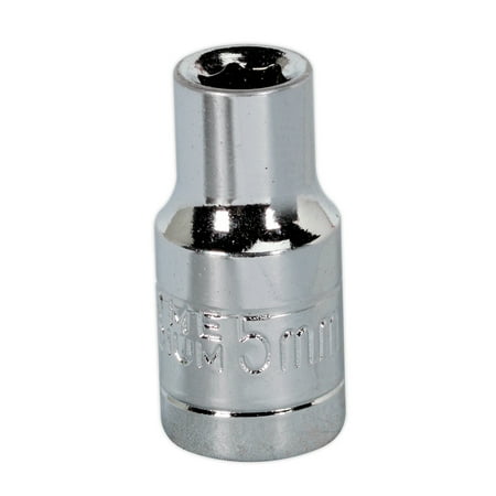 

Sealey S1405 Walldrive Socket 5Mm 1/4Sq Drive