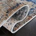 thumbnail image 5 of SAFAVIEH Signature Faris Abstract Area Rug, Blue/Rust, 6' x 9', 5 of 8