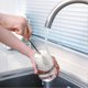 thumbnail image 3 of Cup Cleaning Brush with Long Stainless Steel Handle, Replaceable Head, Bottle Sponge, Kitchen Brushing Tool, 24cm, 3 of 4