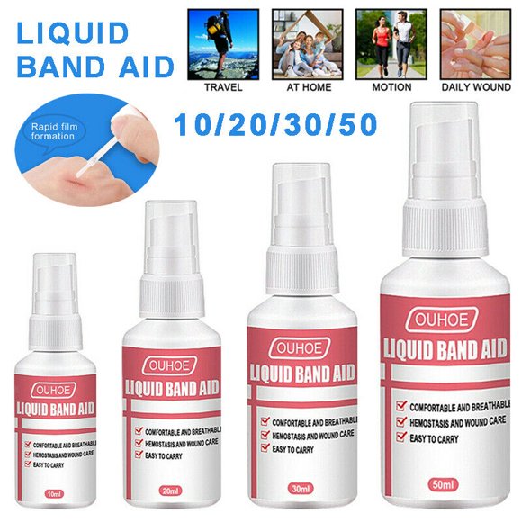 Jiuou Liquid Waterproof Glue Bandage, 50ml