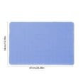 thumbnail image 3 of Bathroom Antislip Mat | Non-Slip PVC Floor Bath Mat | Foot Massage & Anti-Fall | Suction Cups | Multiple Colors | 26.38x13.39 in | Home Shower Toilet Use, 3 of 6