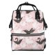 thumbnail image 1 of Easygdp Swan And Flowers2 para Bolsa de Bebé de Gran Capacidad con Múltiples Bolsillos, Bolsa de Pañales para Padres, Bolsa de Viaje Organizada y Elegante, 1 of 6