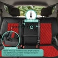 thumbnail image 5 of FH Group Custom Fit Car Seat Cover for 2018-2023 Chevy Equinox, Red Full Set Neoprene Seat Covers with Air Freshener, 5 of 14