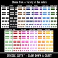 thumbnail image 2 of Equal Sign Math Symbol Water Resistant Temporary Tattoo Set Fake Body Art Collection - Light Blue, 2 of 6
