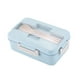 thumbnail image 1 of Caja Bento a prueba de fugas para adultos con fiambrera de 3 compartimentos para niños con cuchara y Tomshoo  Caja Bento, 1 of 7