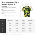 thumbnail image 7 of Disketp Men's Hawaiian Fresh Avocado Print Shirts Button Down Holiday Beach Shirts-X-Large, 7 of 7