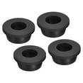 thumbnail image 1 of Unique Bargains Support de Illet en Caoutchouc Dia 1-1/32 Pieds (26mm) Rond Type T pour Protection des Câbles Lot de 4, 1 of 5