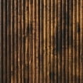 thumbnail image 6 of Queen Size Bed Frame, Brown with Wave Wood Headboard & Under-Bed Storage - No Box Spring Required, 6 of 6