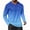 Blue Gradient, variant on Mens UPF 50+ Sun Protection Hoodie Shirts Long Sleeve Rash Guard SPF Thumbhole Shirt Hooded for Hiking Running Fishing Workout