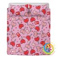 thumbnail image 3 of Juego de cama Corazones caprichosos, 3 of 9