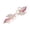 Pink, variant on QIQUWOHUL Crystal Rhinestone Mini Barrettes Clip Designer Fashion Hair Accessories For Women Girls Cool Birthday Gift