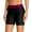 Purple-Black, variant on Charmo Womens Swim Shorts High Waist Swimsuits Shorts Swim Short with Pockets