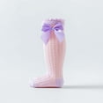 thumbnail image 2 of MEZZALL Breathable Baby Socks Spanish Hollow Knit Mid Calf Socks With Bow Girls Boys Summer Fall Comfortable Toddler Fashionable Cartoon Clothing, 2 of 4