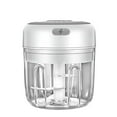 thumbnail image 2 of Flash Deals! Huayishang Garlic Press Electric Garlic Press Garlic Pounder White Deluxe Version 250Ml, Kitchen Essentials Clearance Sale, 2 of 2