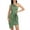 Army Green, variant on Women's Summer One Shoulder Ruched Bodycon Dress Sleeveless Split Cocktail Party Dresses, L Navy