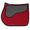 Burgundy, variant on Horse English Quilted All-Purpose Gel Shock Absorbing Saddle Pad White 72TS22WH