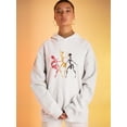 thumbnail image 2 of Afro-american Women Silhouette Hoodie Women -Image by Shutterstock, Female x-Large, 2 of 4