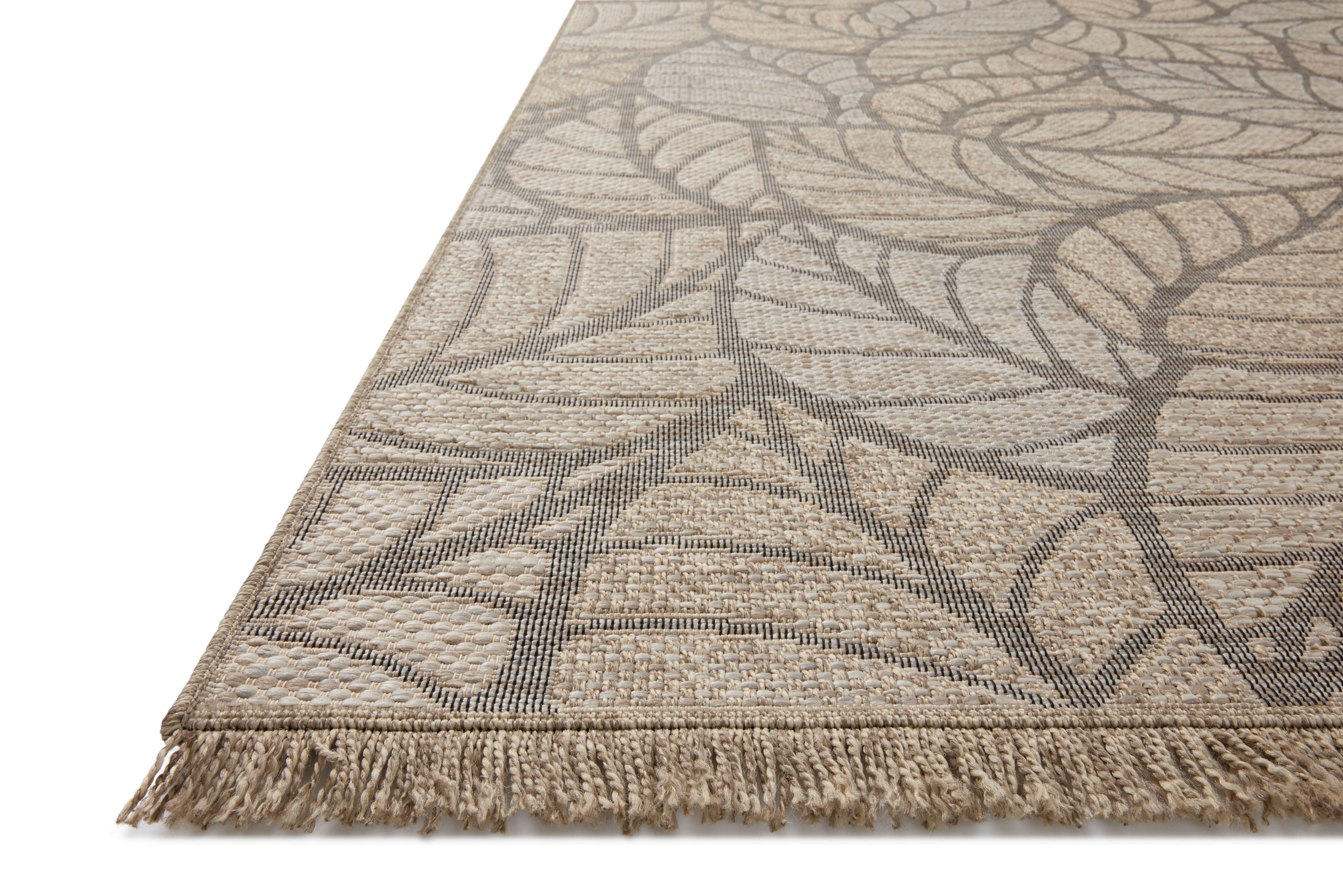 Loloi Dawn Indoor/Outdoor Water-Resistant Patio 6'-4" x 9'-2" Area Rug