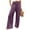 Purple, variant on LRJTENG Linen Pants Women Comfy Flowy Wide Leg Pants Summer Baggy High Waisted Palazzo Beach Pants Trousers with Pockets