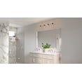 thumbnail image 3 of BTC8634W Quoizel Lighting Baltic - 4 Light Bath Vanity-9.25 Inch Tall and 33.75 Inch Wide, 3 of 4