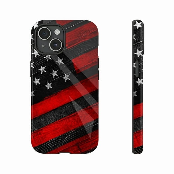 American Flag Patriotic Phone Case for Patriots & Flag Lovers - Durable Stylish Design Compatible with iPhone 11/12/13/14/15/16 (Pro Max/Plus)