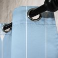 thumbnail image 3 of Ambesonne Art Deco Grommet Curtain, Pale Blue Simple Vintage, 50"x120", Pale Sky Blue and White, 3 of 5
