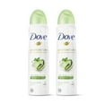 thumbnail image 3 of Dove Advanced Care Long Lasting Women's Antiperspirant Deodorant Dry Spray Twin Pack, Fresh, 3.8 oz, 3 of 11