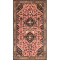 thumbnail image 1 of Ahgly Company Indoor Rectangle Traditional Dark Sienna Brown Persian Area Rugs, 8' x 10', 1 of 6