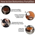 thumbnail image 4 of Portafiltro sin fondo de 51 mm para máquina de café espresso CASABREWS, 4 of 6