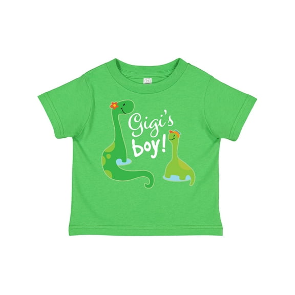 Inktastic Gigi Boy Grandson Dinosaur Boys Toddler T-Shirt