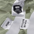 thumbnail image 3 of California King Fitted Sheet Only - Hotel Quality Fitted Sheet - Ultra Soft & Breathable - 100% Giza Cotton - Cooling Fitted Sheets for Cal King Size Bed (Sage), 3 of 5