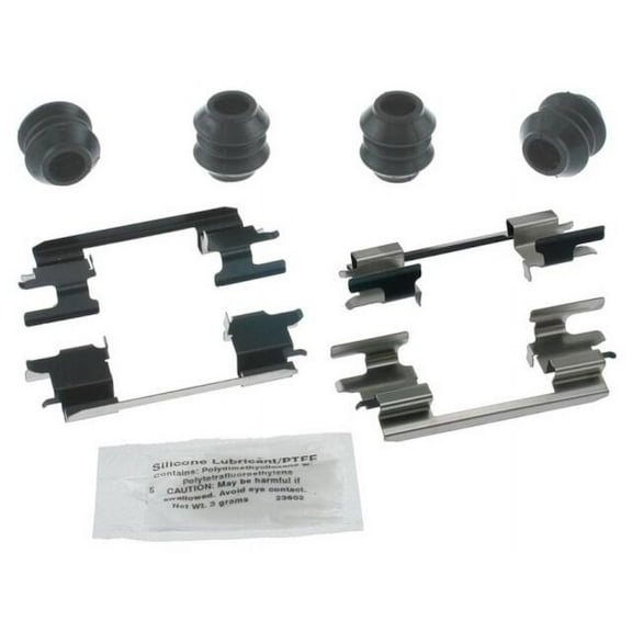 Rear Brake Hardware Kit - Compatible with 2003 - 2020 Chevy Express 2500 2004 2005 2006 2007 2008 2009 2010 2011 2012 2013 2014 2015 2016 2017 2018 2019