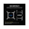 thumbnail image 5 of CORSAIR iCUE Link H100i LCD Liquid CPU Cooler - 240mm AIO - QX120 RGB Fans - 2.1? IPS LCD Screen - Fits Intel LGA 1700, AMD AM5 - iCUE Link System Hub Included - Black, 5 of 8