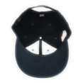 thumbnail image 5 of FUBU « FB » Logo 25e Anniversaire Classique Bleu Marine Snapback Chapeau, 5 of 5