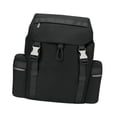 thumbnail image 2 of Mochila de viaje, mochila impermeable, bolsa deportiva con cordón ajustable, mochila de día Negro, 2 of 9