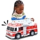 thumbnail image 1 of Sunny Days Entertainment Maxx Action Camión de bomberos grande de 12 pulgadas - Vehículo de luces y sonidos con escalera extensible | Neumáticos motorizados y de agarre suave | Juguetes de camión de b, 1 of 5