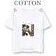 thumbnail image 3 of Camiseta de algodón con el alfabeto H-N de Disney Mickey, moda de verano, informal, para niños y niños, camisetas de manga corta con cuello redondo, 3 of 5