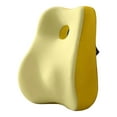 thumbnail image 2 of Runquan High Back Support Pillow Lumbar Support Pillow for Sofa Office Chair Driving Yellow, 2 of 8