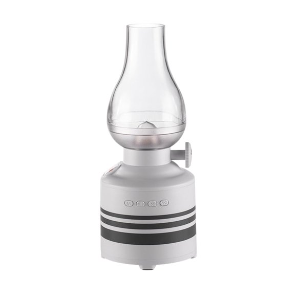 Haut-parleur Bluetooth Style Vintage Bruit Blanc Veilleuse Gradation Continue et Sons de Sommeil Lampe d'Ambiance Portable Sans Fil pour Relaxation et Meilleur Soutien du Sommeil Carte Micro SD et Entrée Audio