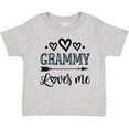 thumbnail image 3 of Inktastic My Grammy Loves Me Grandchild Girls Toddler T-Shirt, 3 of 5