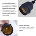 thumbnail image 4 of Adaptador de Base de Lámpara Billuyoard Impermeable 6 Paquetes PVC, 4 of 6