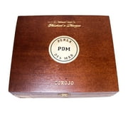 Perla Del Mar Corona Gorda Corojo Empty Wood Cigar Box 8" x 6.75" x 2.25"
