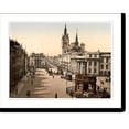 thumbnail image 2 of Historic Framed Print, Castle Street and municipal buildings Aberdeen Scotland, 17-7/8" x 21-7/8", 2 of 9