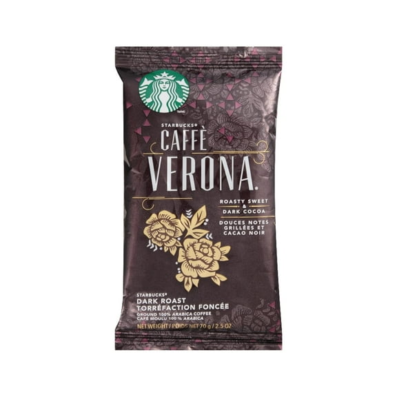 Caffe Verona Ground Coffee, 2.5 Oz., Box Of 18