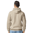 thumbnail image 5 of Gildan Men's Heavy Blend Pocket Hooded Sweatshirt, Long Sleeve Casual Bulk Hoodie, Sand, 3-Pack, M, 5 of 5