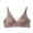 Brown, variant on Sport Bras for Women Seamless Deep V Neck Push up Bralettes Breathable High Impact Wireless Bras