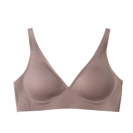 Up to 50% off HAPIMO Discount Sports Bras for Women Workout Activewear Bra Stretch Elastic Deep V-Neck Tight Running Padded Bralette Athletic Yoga Vest Cozy