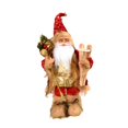 thumbnail image 3 of Muñeco de Papá Noel de pie, figura coleccionable de Papá Noel, decoración navideña 30 centímetros, 3 of 9