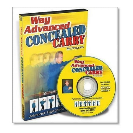 Gun Video DVD - Way Advanced Concealed Carry (Best Way To Conceal Carry For A Fat Guy)