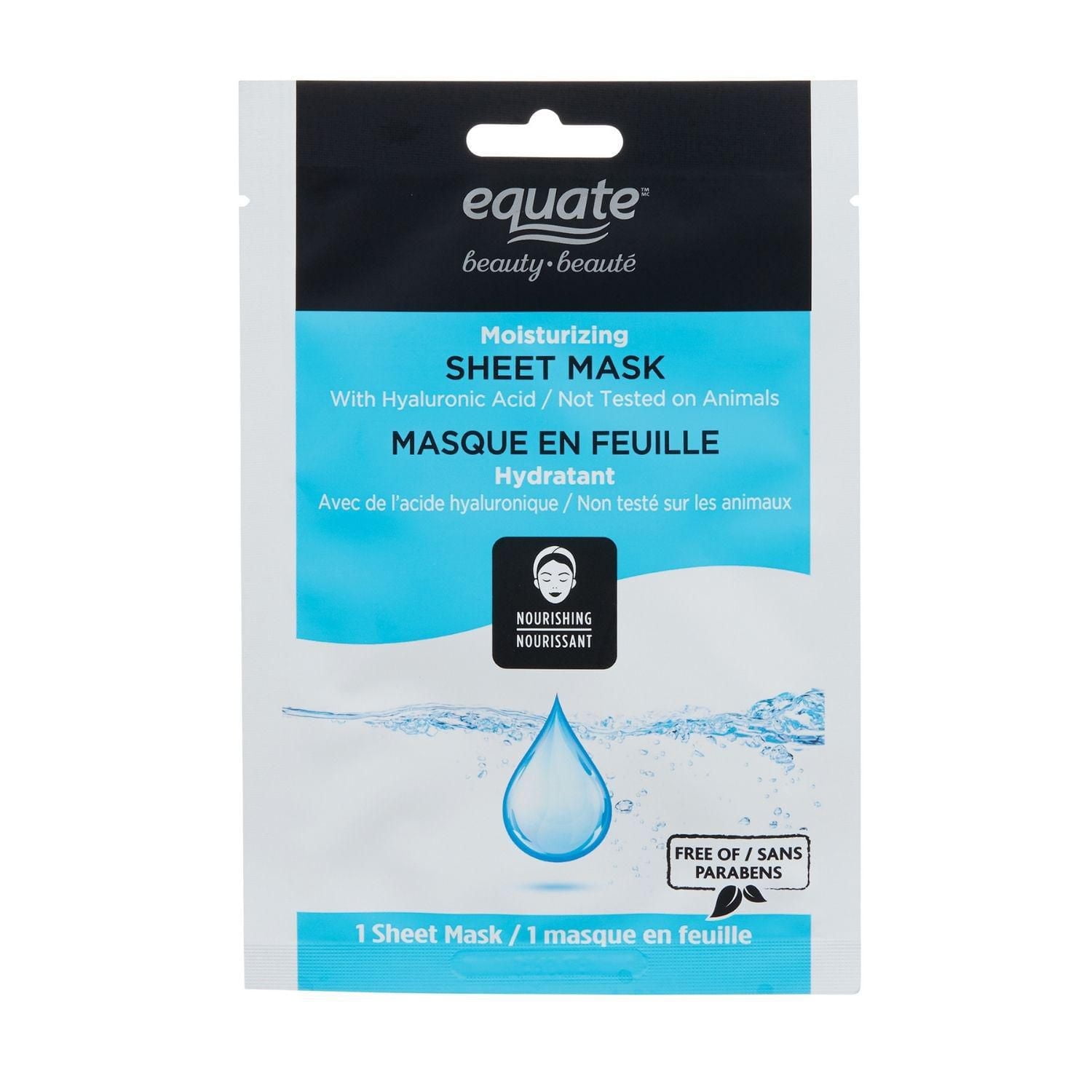 Equate Beauty Moisturizing Sheet Mask With Hyaluronic Acid